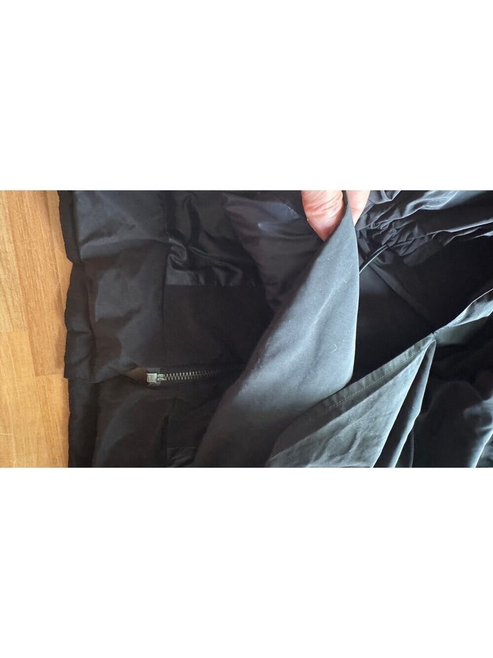 Ashley B Down Fish Tail Mixed-Media Parka, size small - Picture 12 of 12